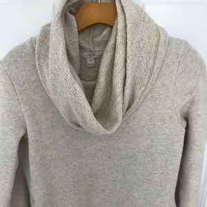 JCrew Cowl Neck Sweater. Has Pockets. XS.